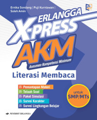 Erlangga X-Press AKM SMP/MTs Literasi Membaca